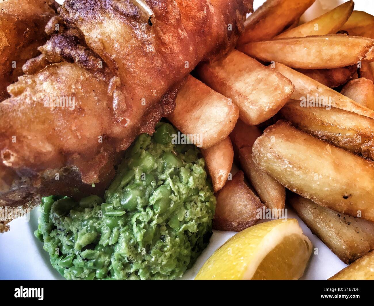 Fish & chips Foto Stock