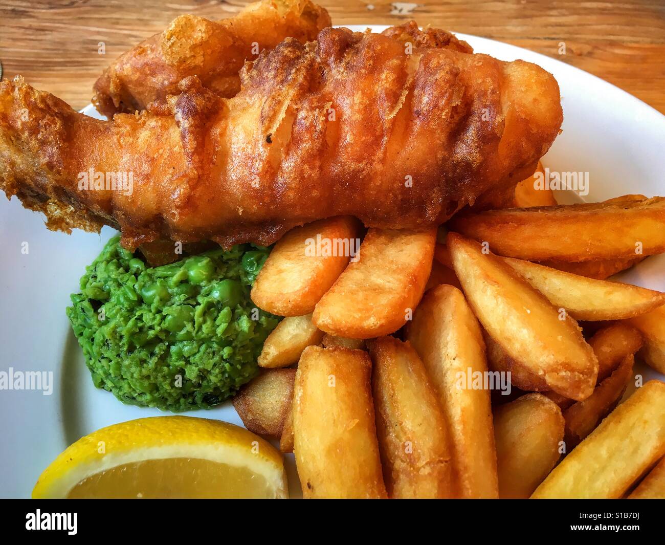 Fish & chips Foto Stock