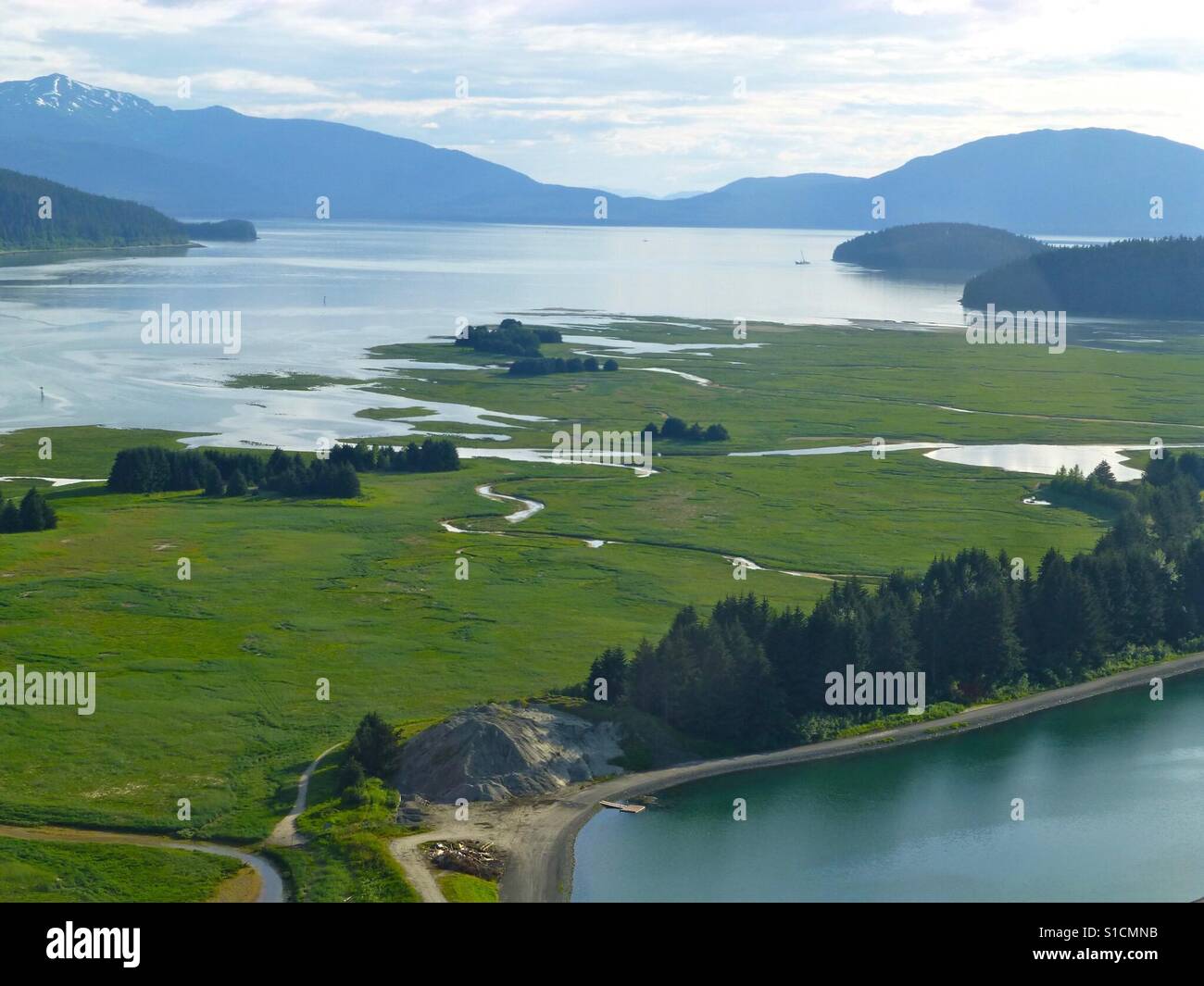 Lago di Alaska Foto Stock