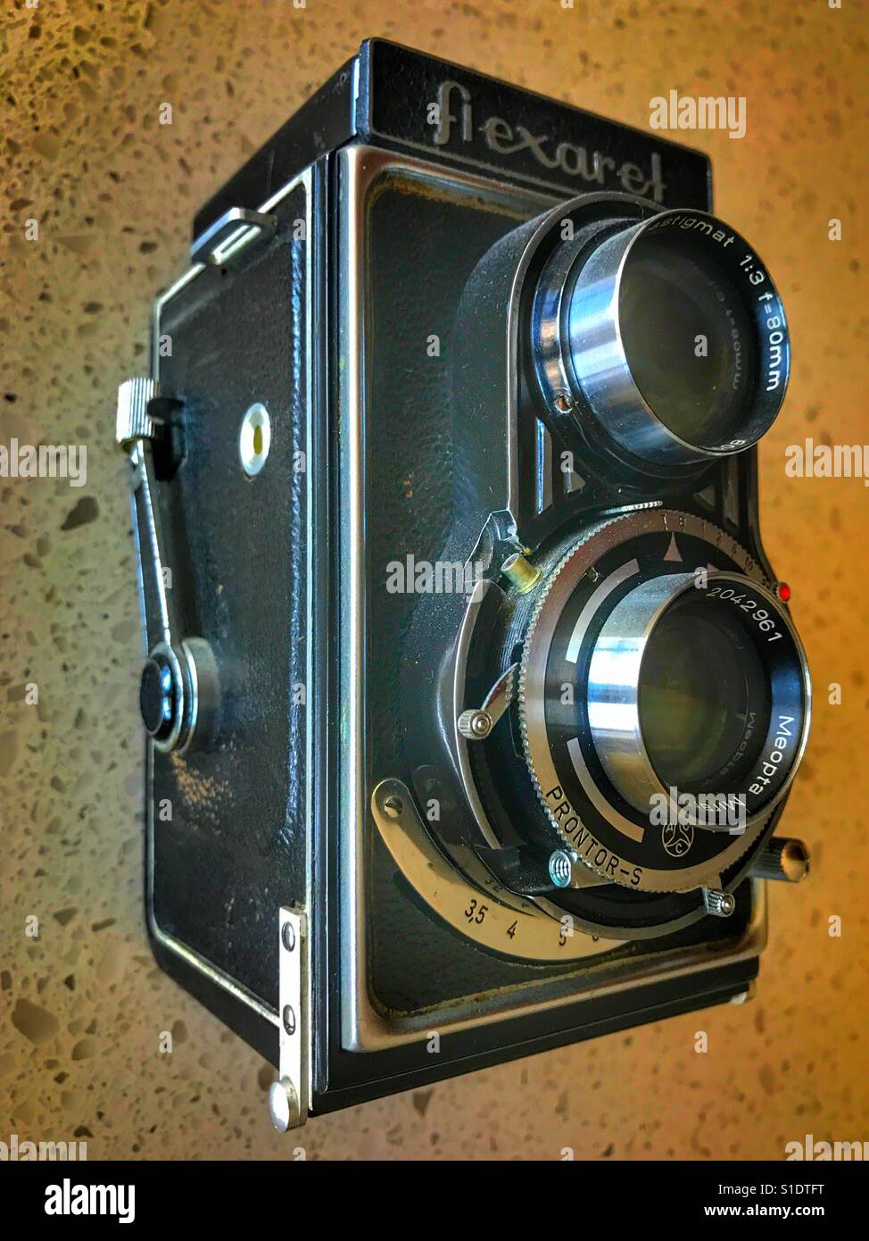 Macchina fotografica antica Foto Stock