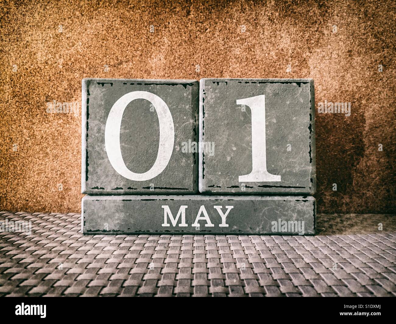 Il 1 maggio, International giorno della festa dei lavoratori, la Giornata del Lavoro Foto Stock