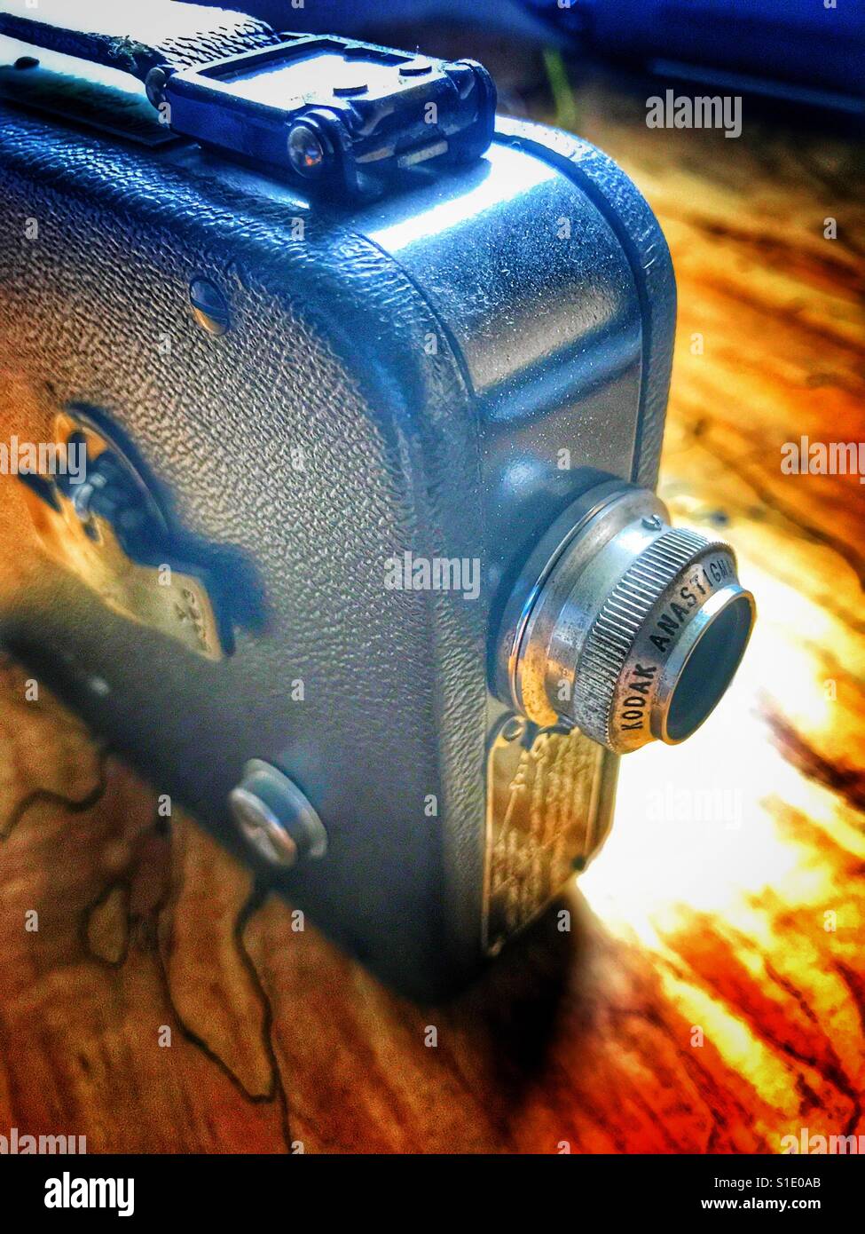 Kodak Anastigmat movie camera. Foto Stock