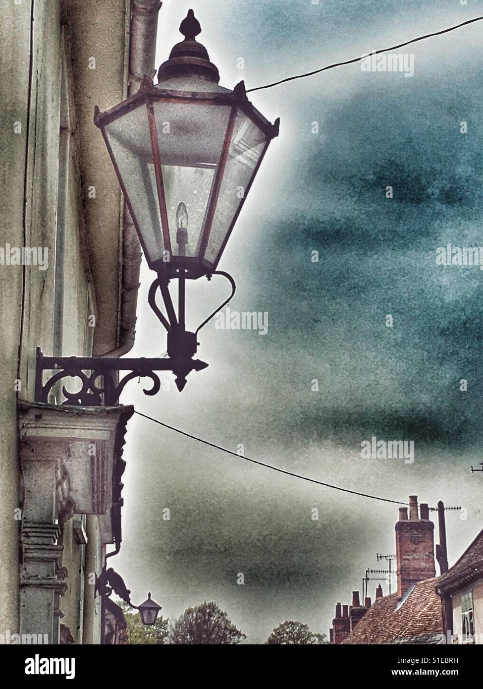 Illuminazione vintage Foto Stock