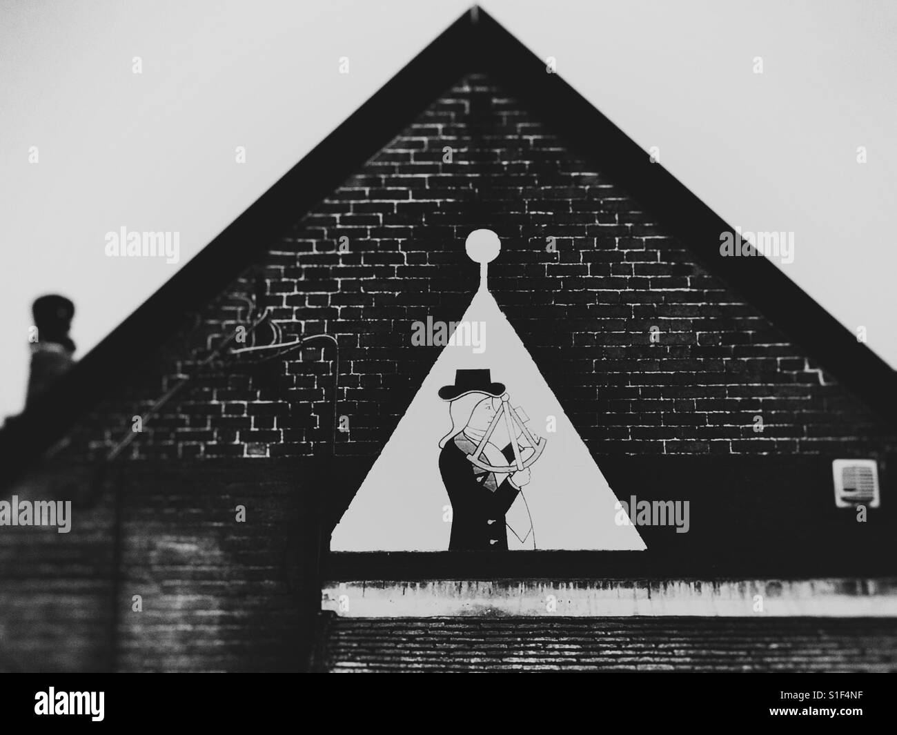 Casa britannica - Immagine stock catturata con smartphone