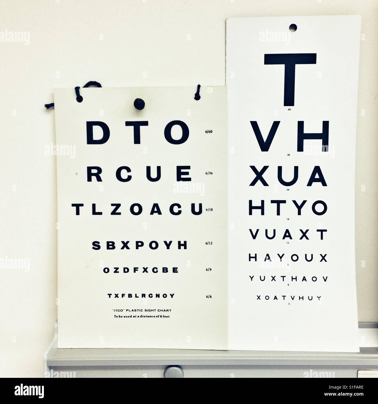 Medical eye grafici Foto Stock