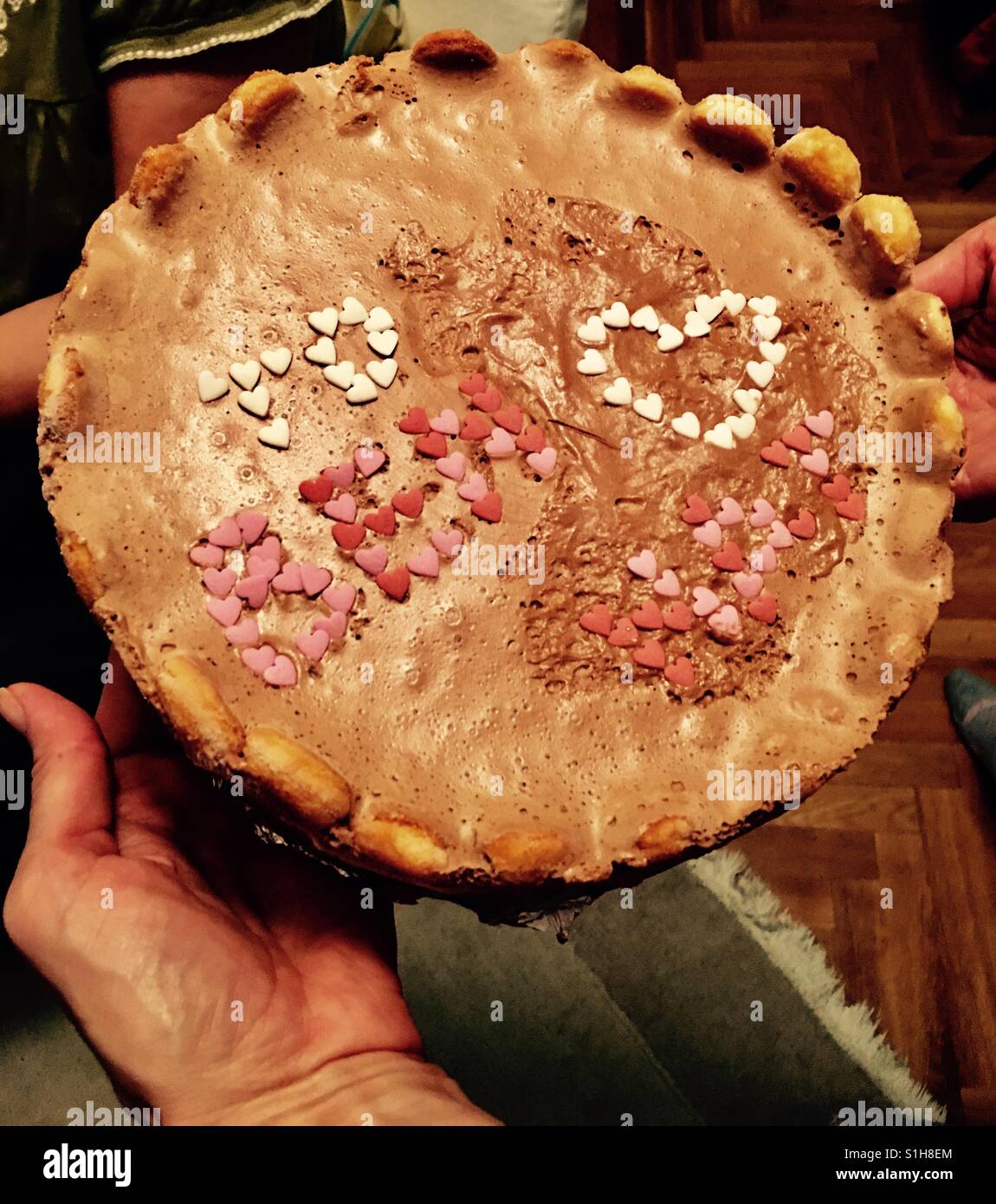 Anniversario Marchese torta Foto Stock