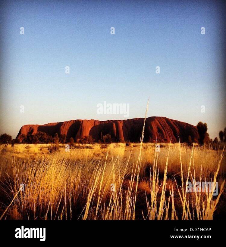 Uluru Foto Stock