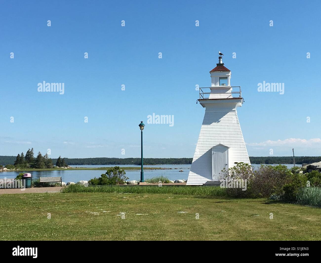 Porto Medway faro Foto Stock