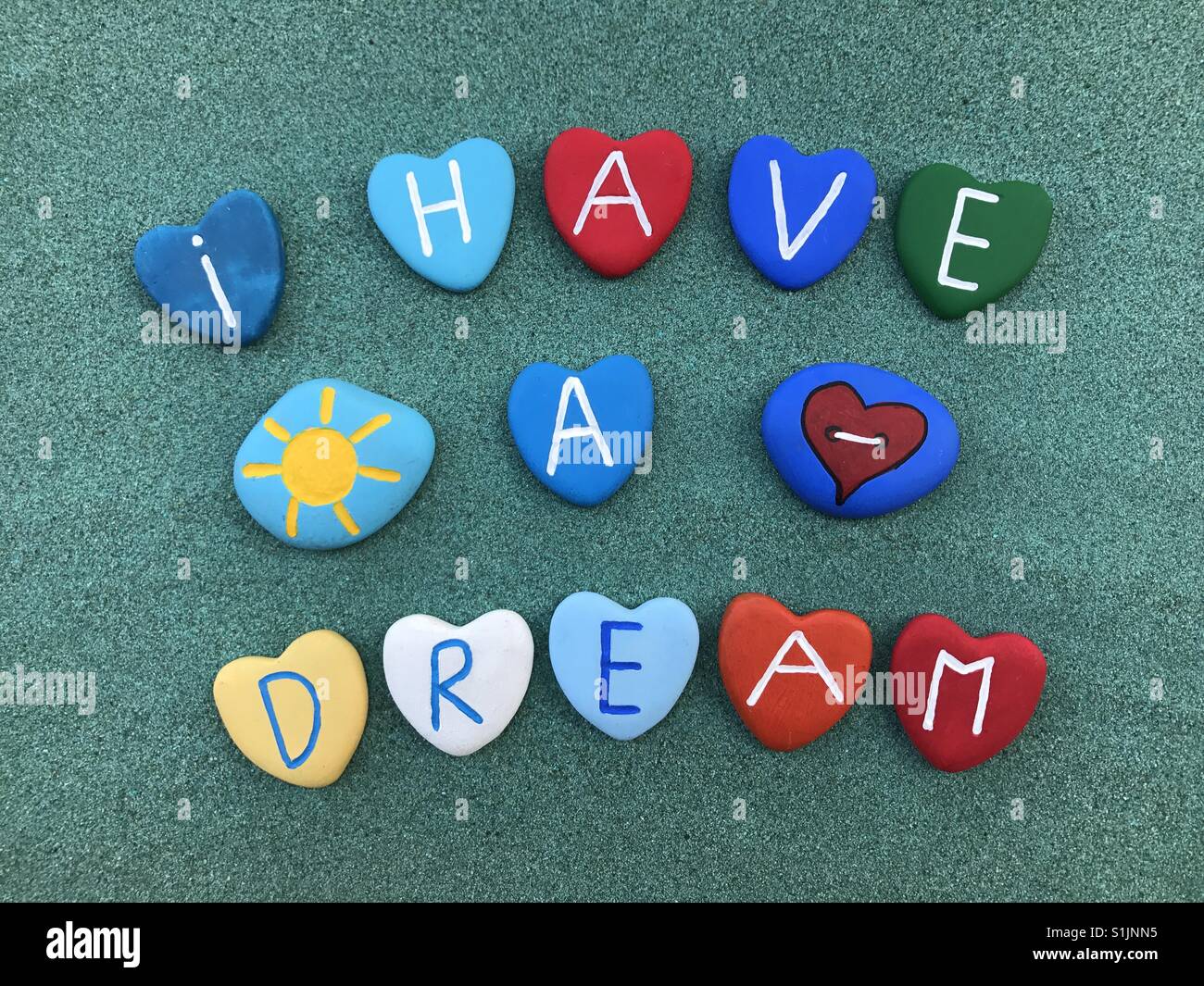 Ho un sogno Foto Stock