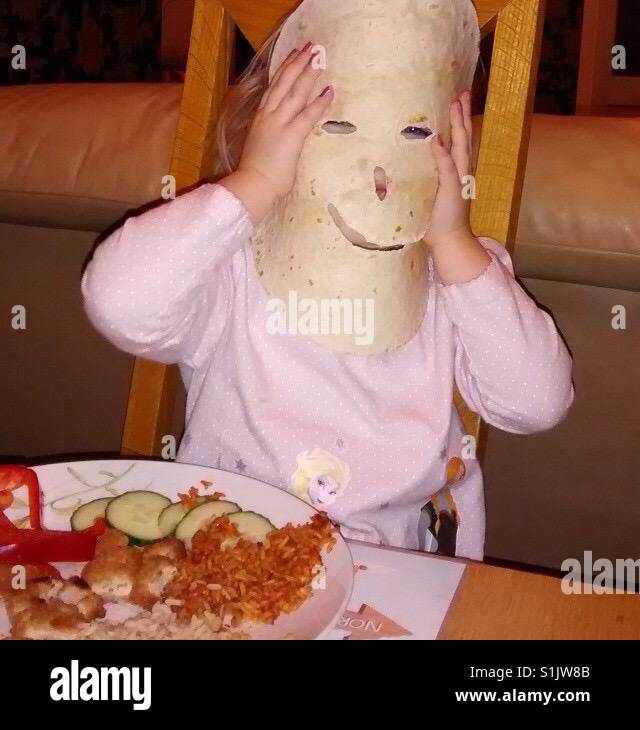 Divertimento di tempo del tè Foto Stock