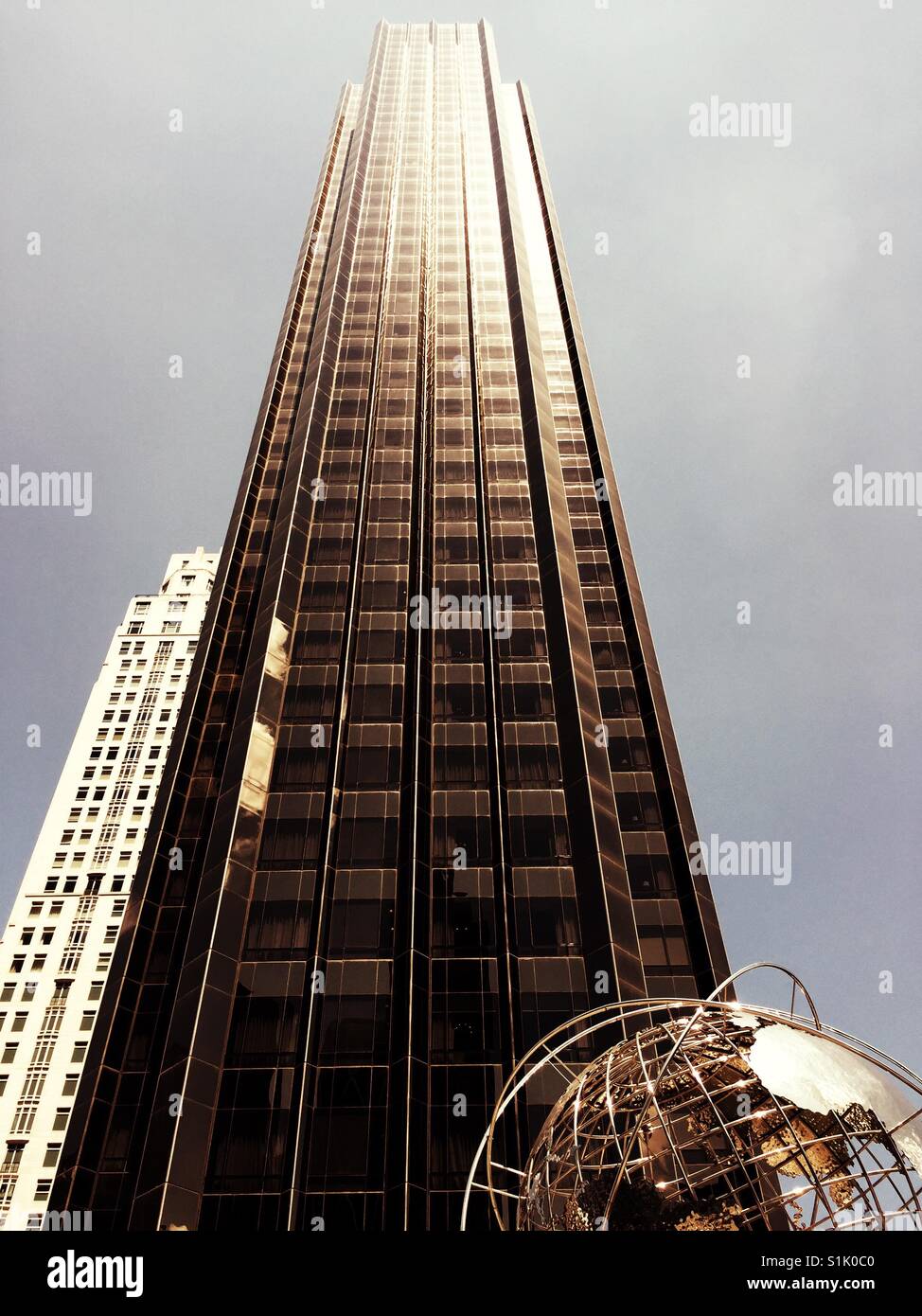 Trump International Hotel and Tower, Columbus Circle, NYC, STATI UNITI D'AMERICA Foto Stock