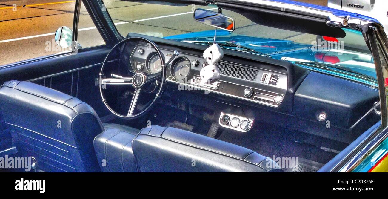 Classic Vintage cruscotto. Foto Stock