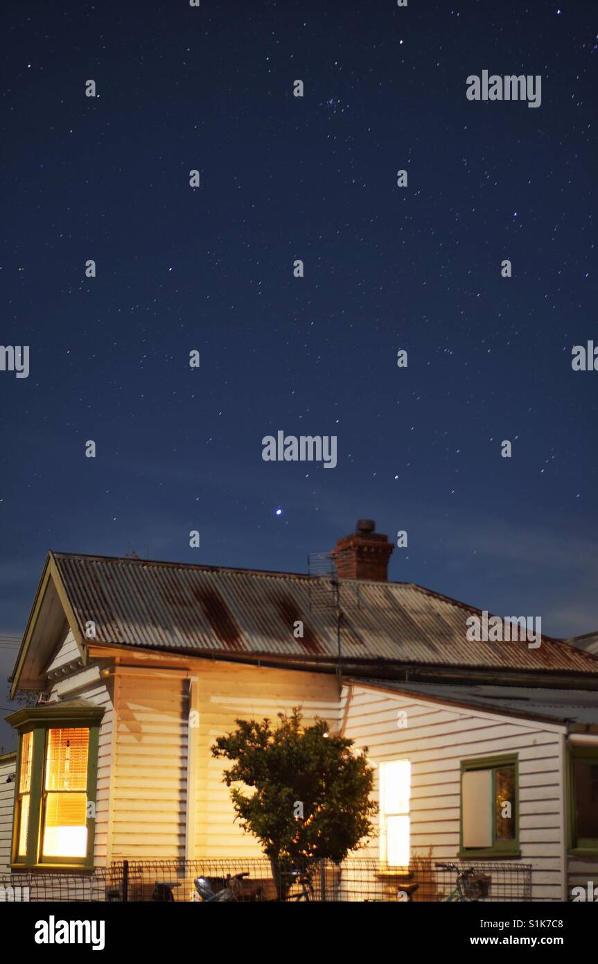 Stelle su Homestead Foto Stock