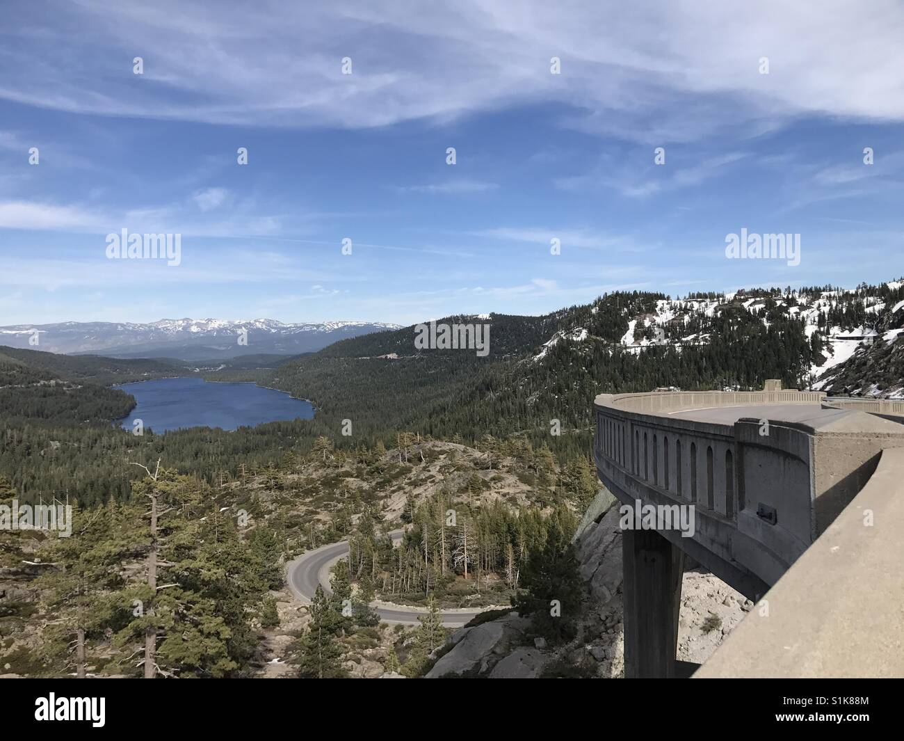 Bella giornata di South Lake Tahoe Foto Stock