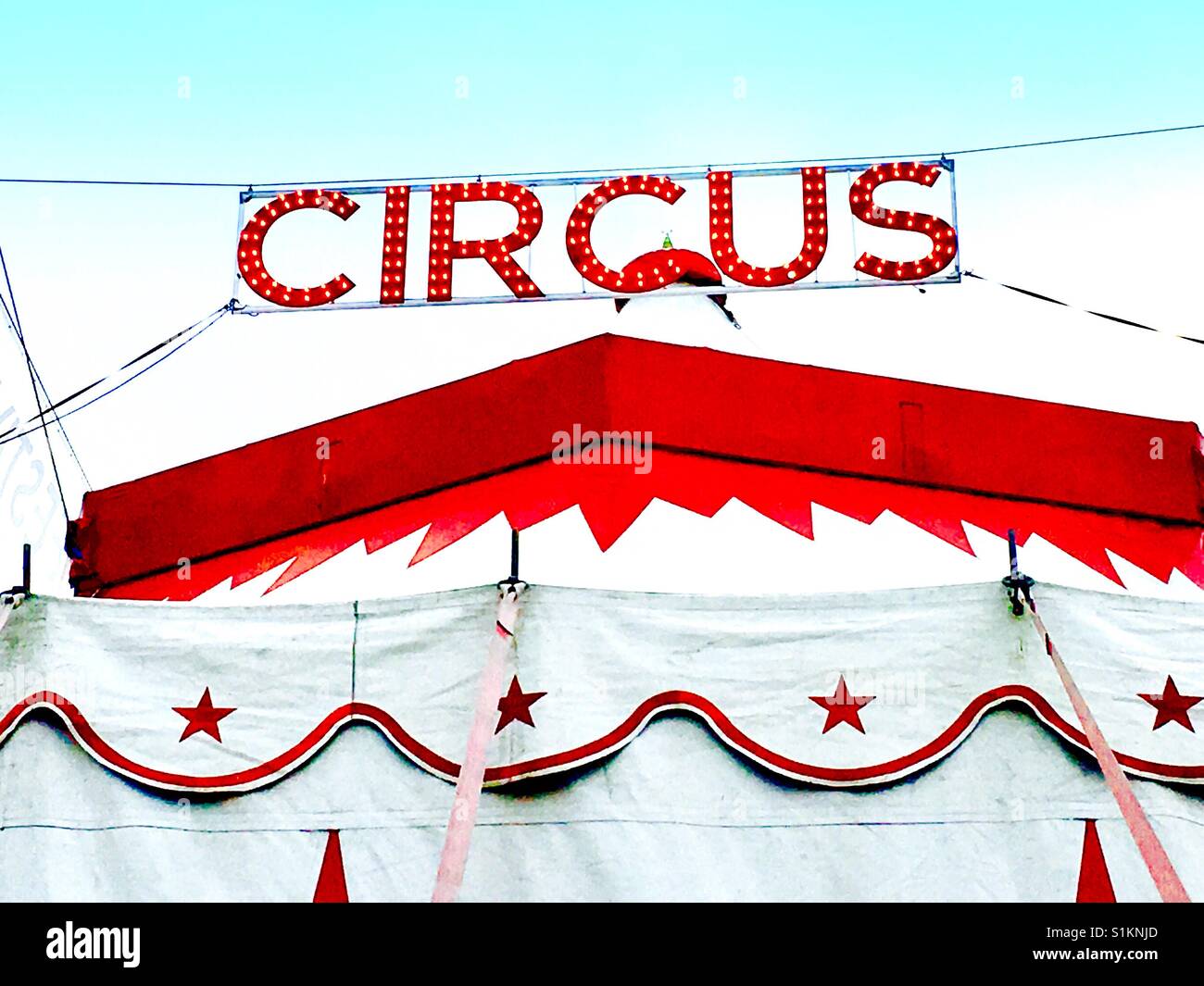 Tenda di circo Foto Stock