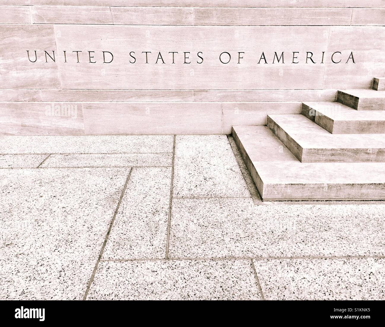 Stati Uniti d'America scale Foto Stock