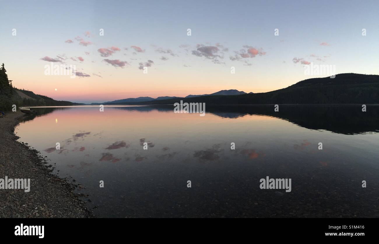 Fox Lake, Yukon, Canada Foto Stock