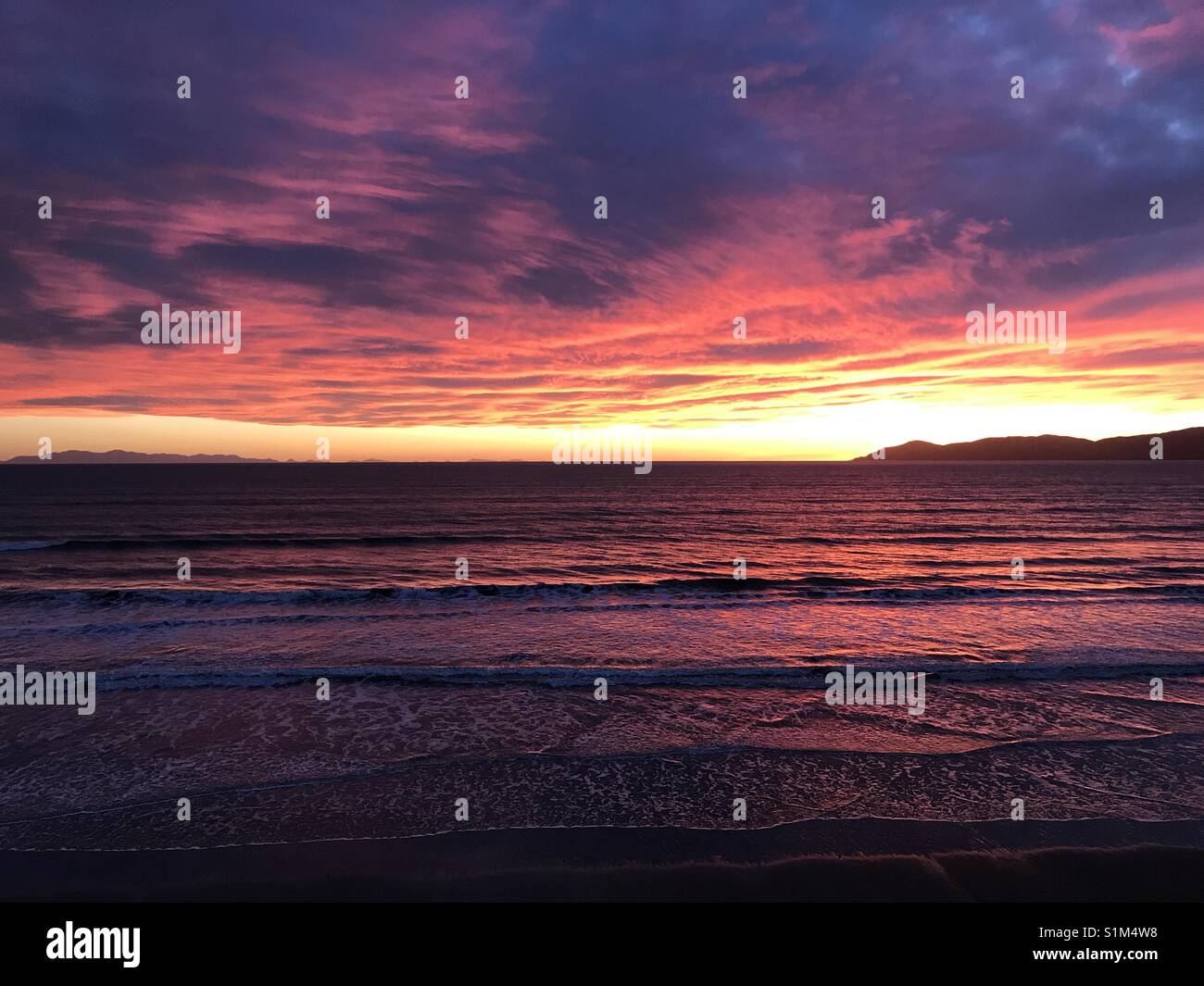 Raumati South Beach Foto Stock