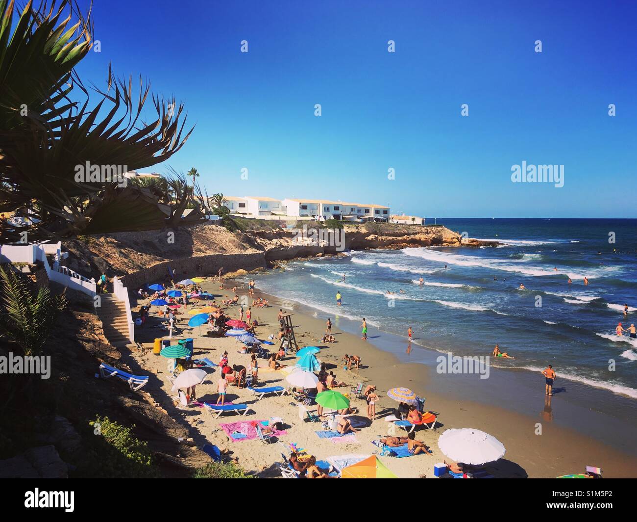 La Zenia beach. Orihuela, Spagna Foto Stock