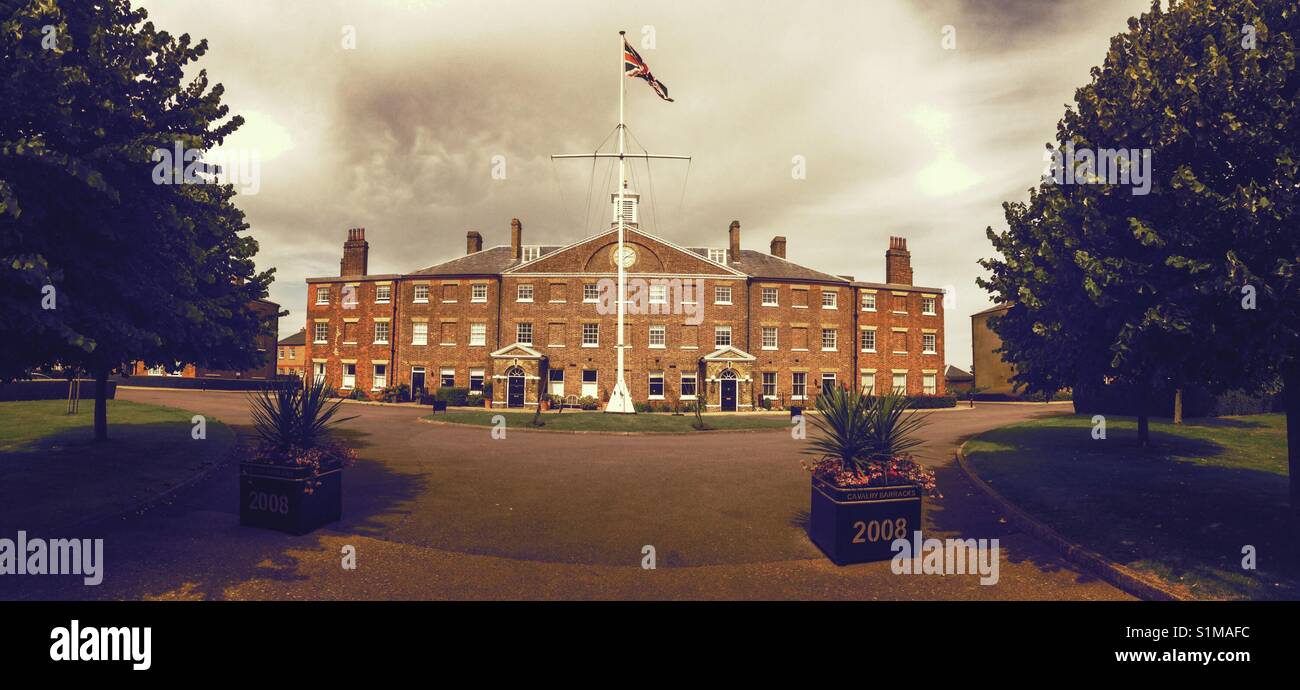 Ex Royal Marines Depot, Deal, Kent Foto Stock