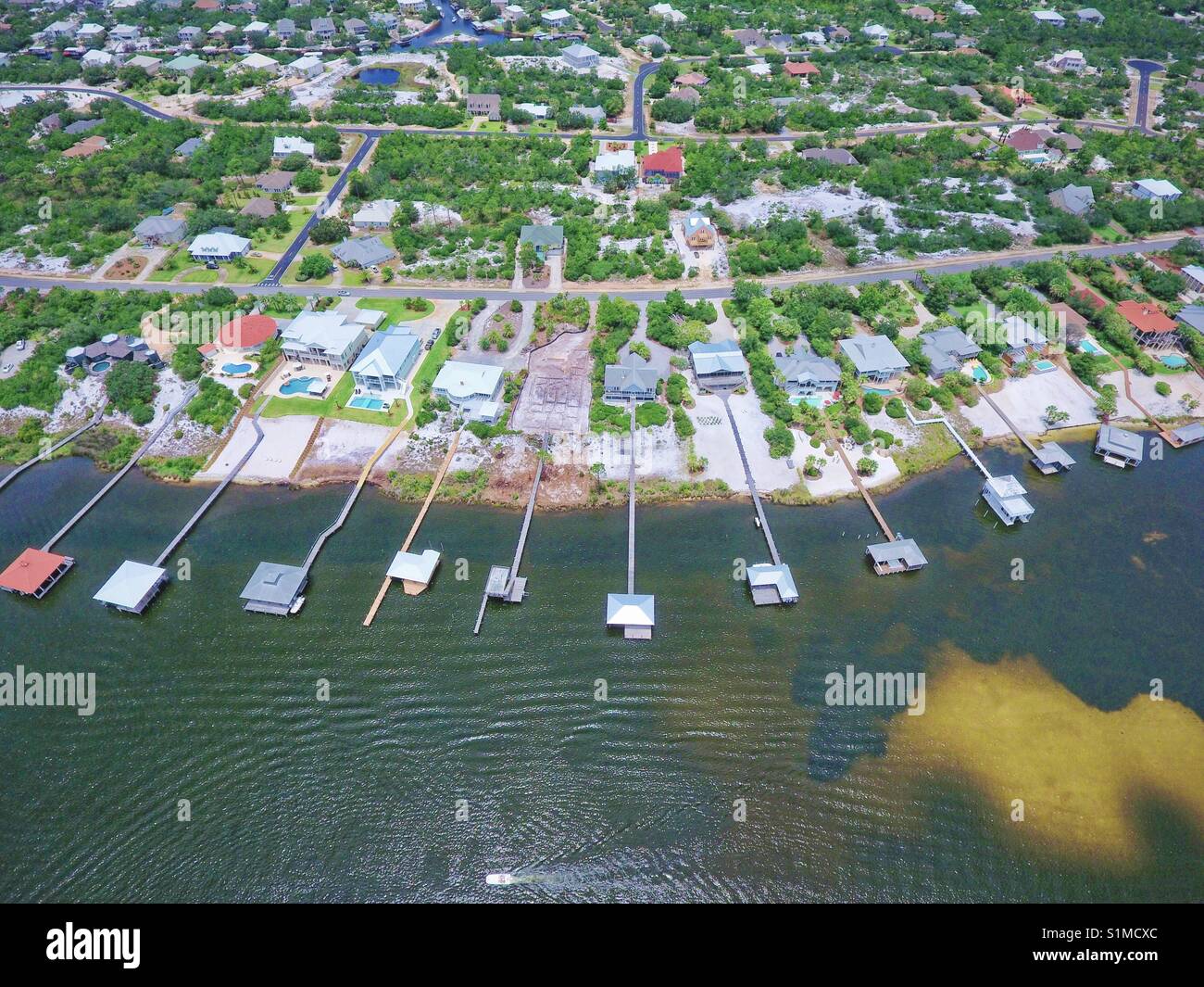 South Shore di Ono Island Foto Stock