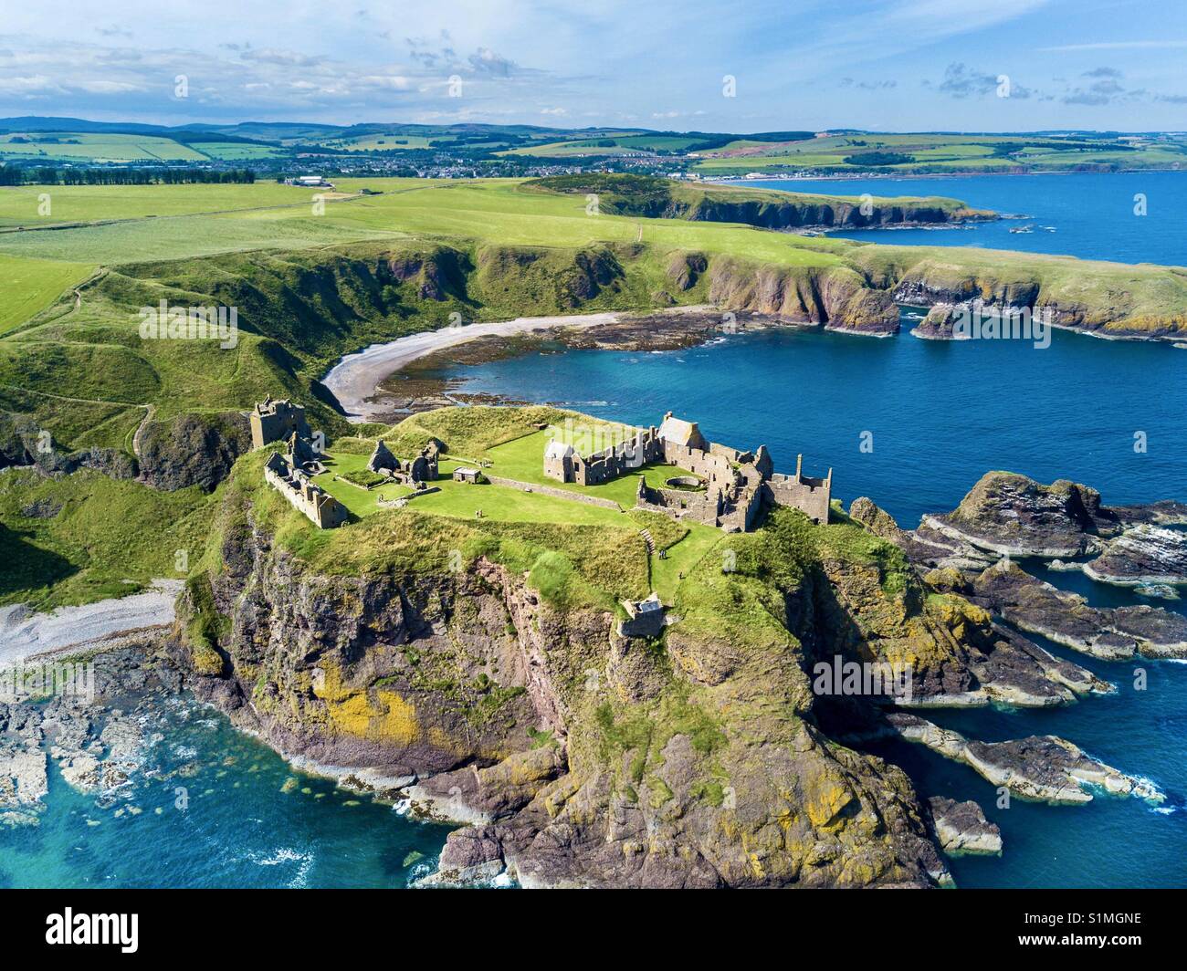 Dunnotar Castle Scozia Scotland Foto Stock