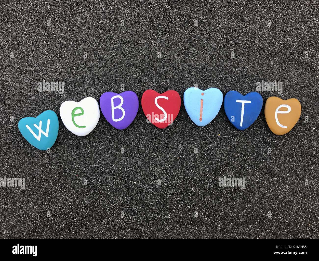 Sito Web - Immagine stock catturata con smartphone