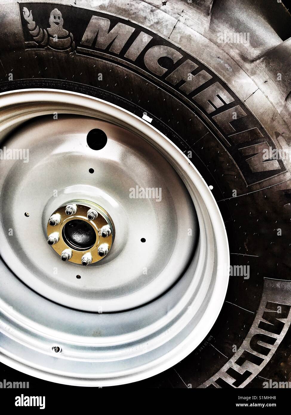Michelin pneumatico del trattore Foto Stock