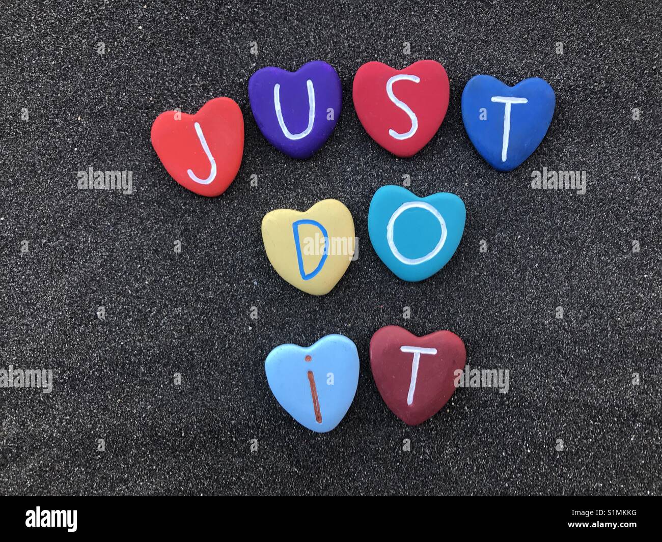 Just do it Foto Stock