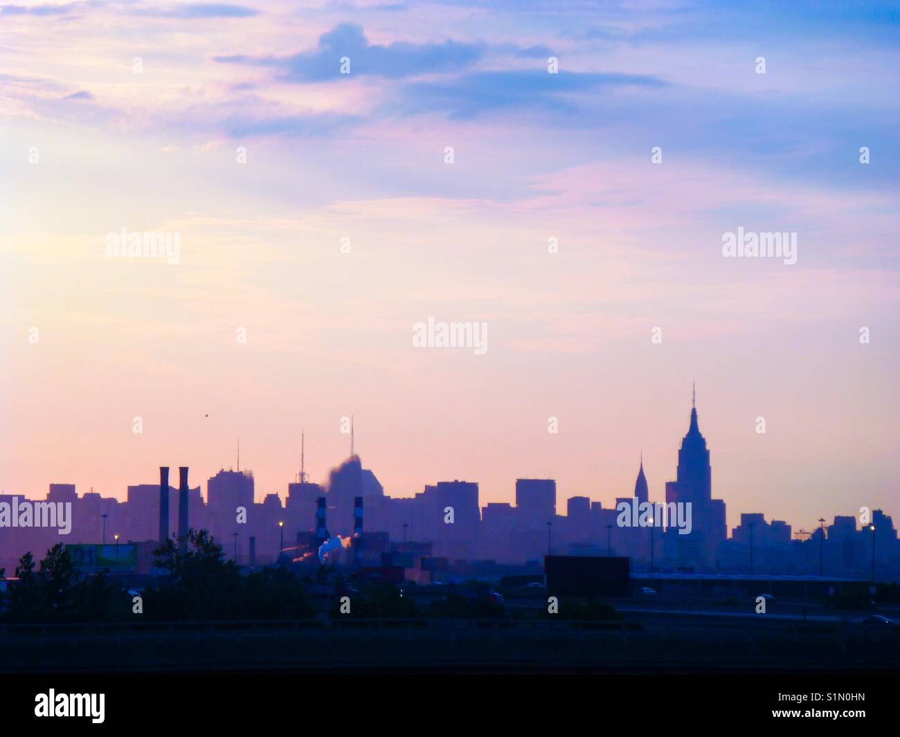 Skyline di New York Foto Stock