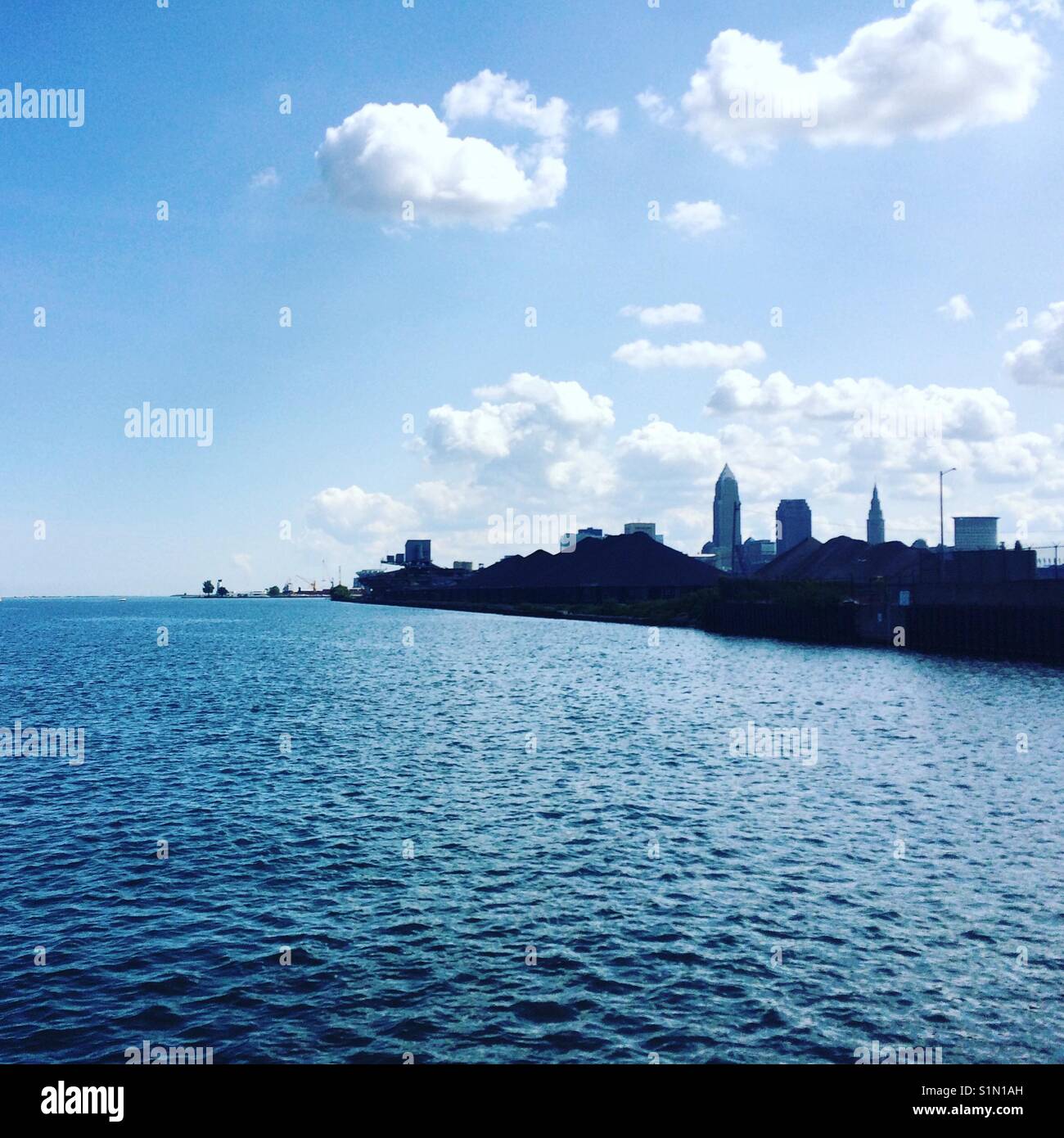 Cleveland, Ohio - Immagine stock catturata con smartphone