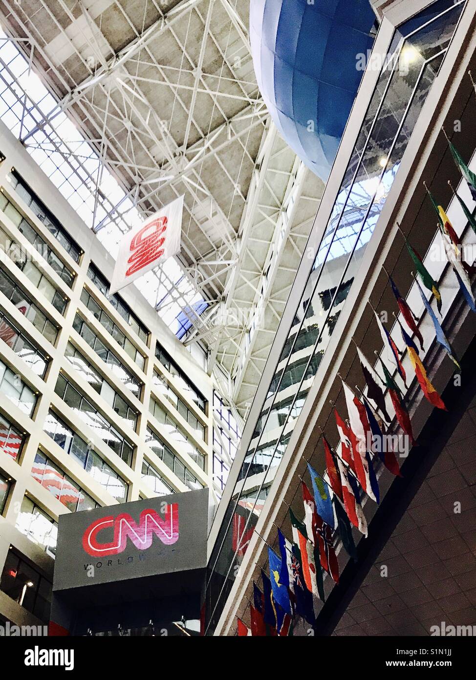 Il CNN Center Foto Stock