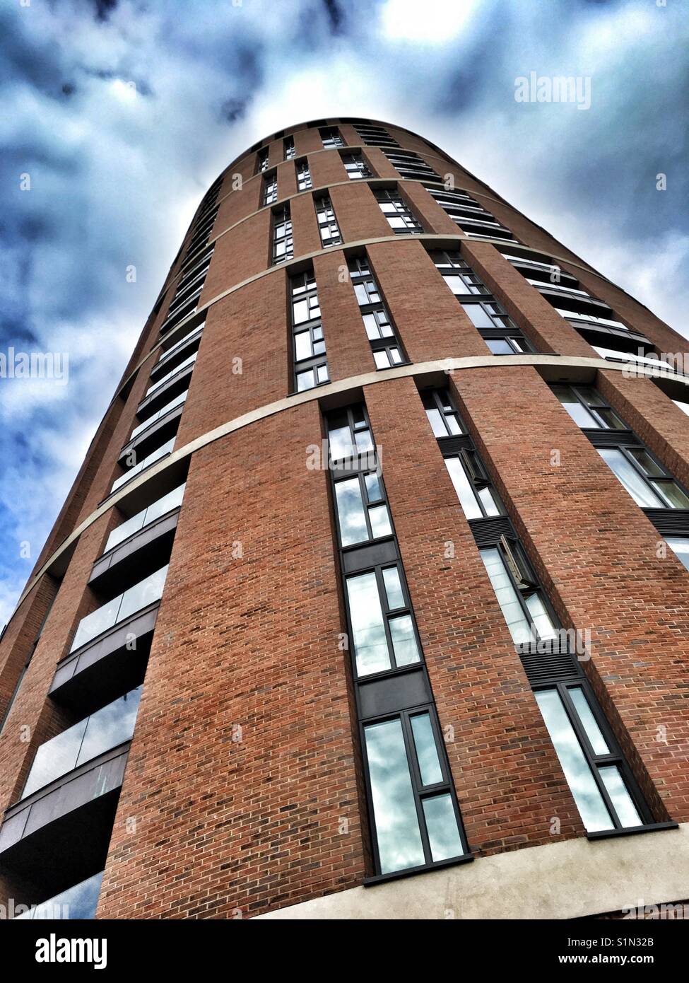 Candela House Building Granary Wharf Leeds West Yorkshire Foto Stock