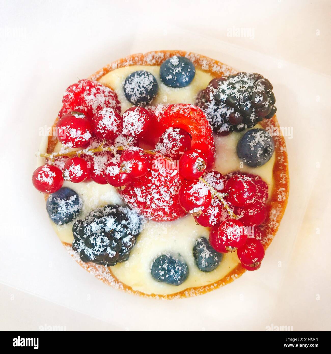 crostata di bacca Foto Stock