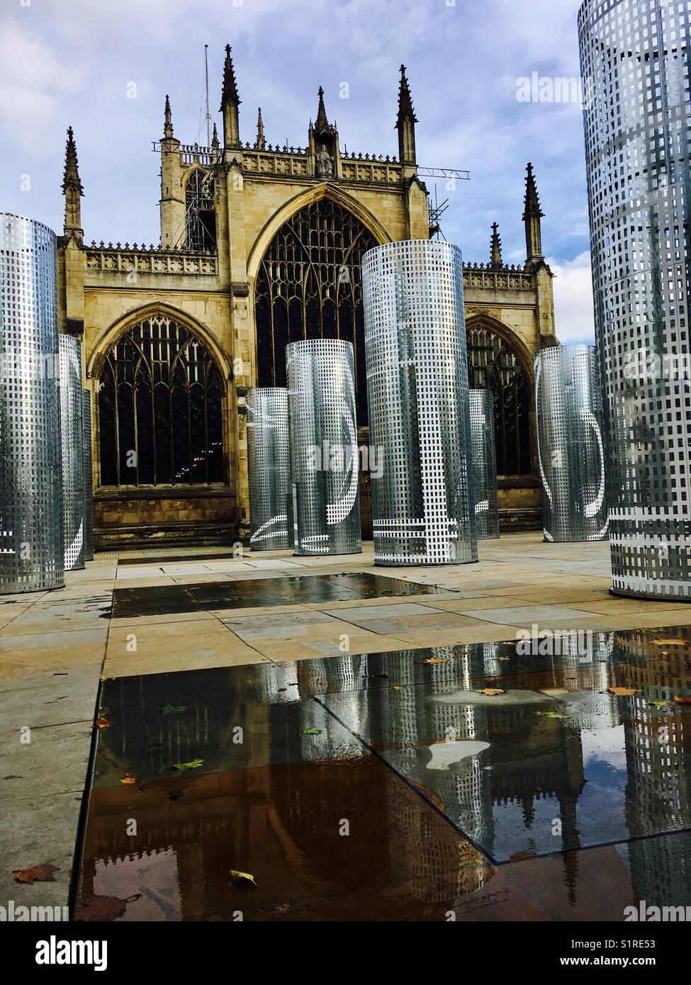 Una sala per lo scafo, Trinity Square, Hull, città di cultura Foto Stock