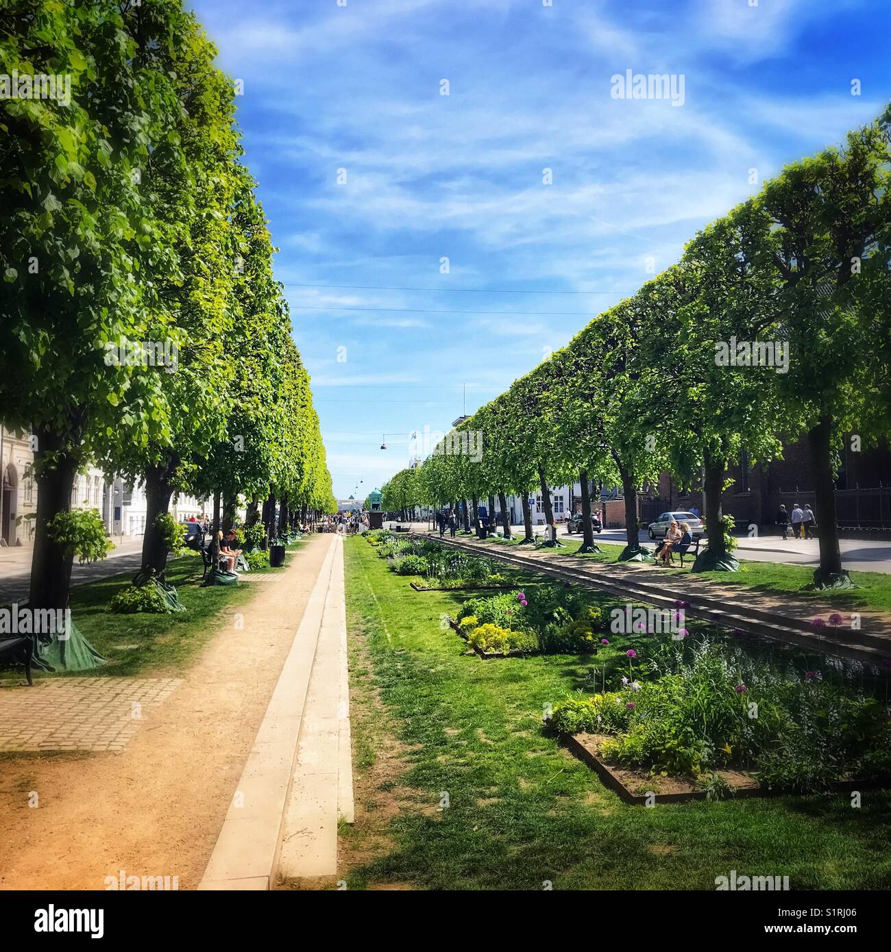 St. Ann's Square, Copenhagen, Danimarca Foto Stock