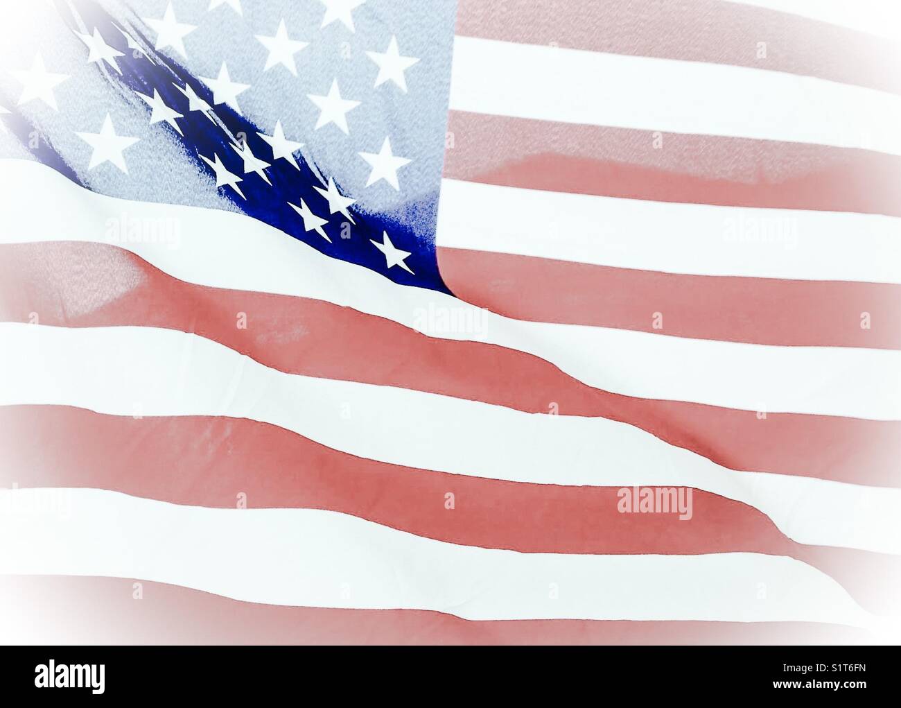 Bandiera USA per lo sfondo - Immagine stock catturata con smartphone