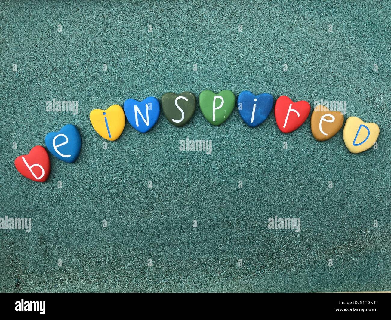 Essere ispirati - Immagine stock catturata con smartphone