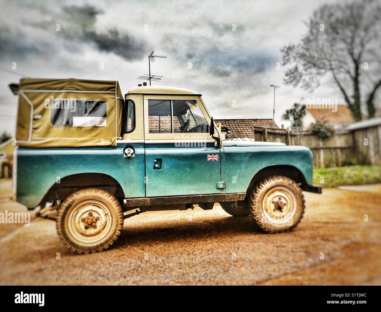 Land Rover Antik Vintage land rover immagini e fotografie stock ad alta risoluzione - Alamy