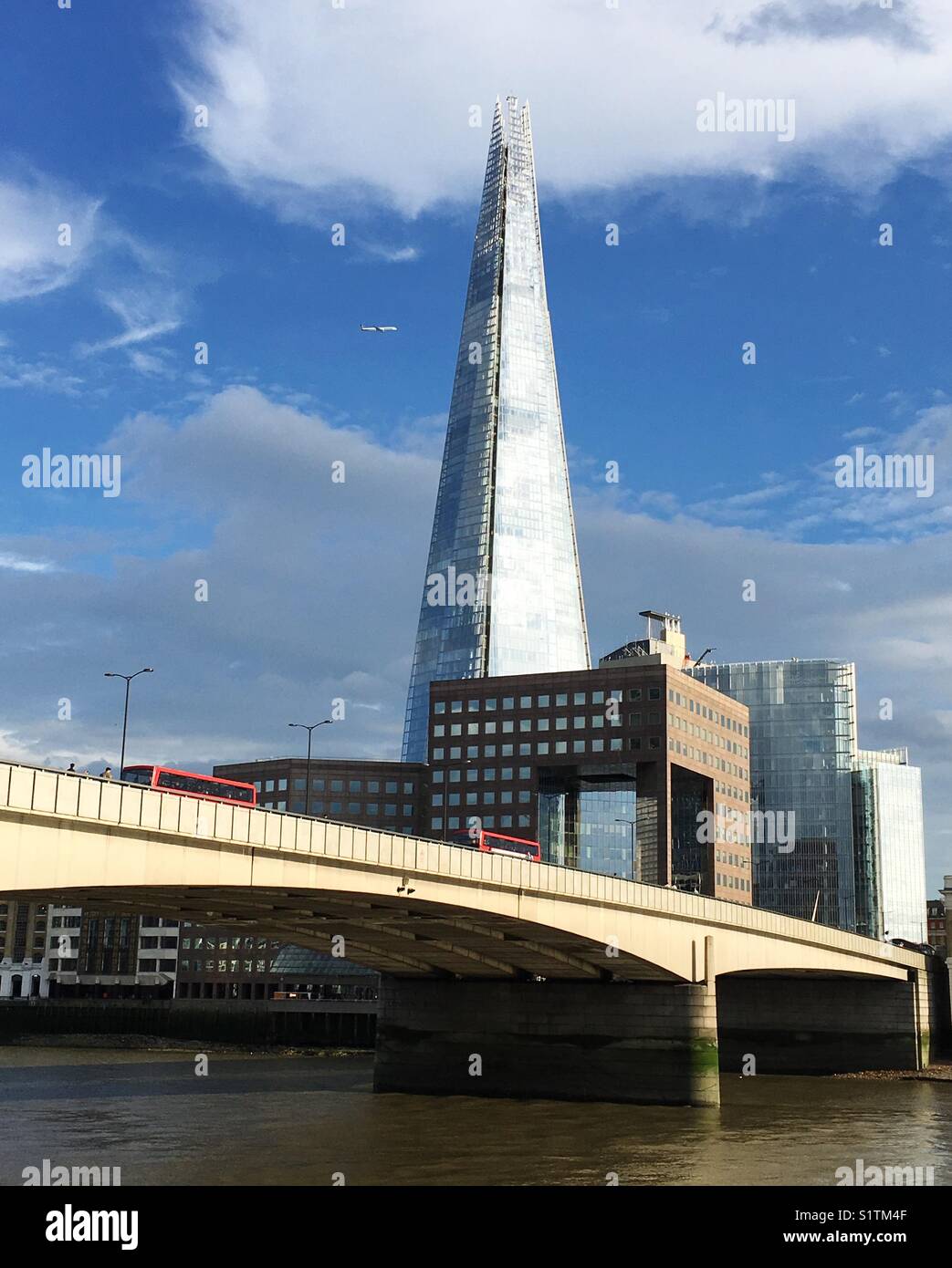 La Shard London Bridge, Southwark, Londra. Foto Stock