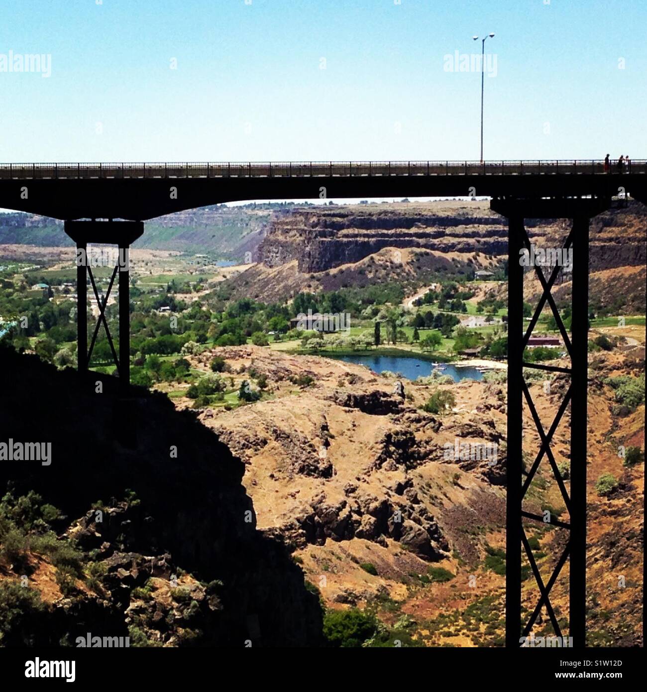 Twin Falls, ID Foto Stock