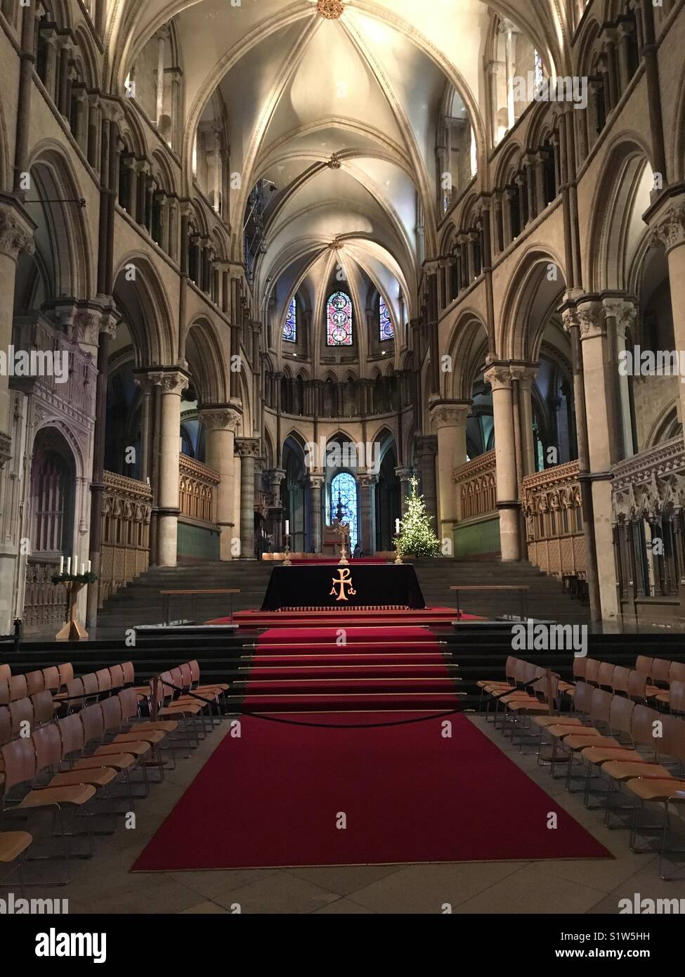 Svuotare la Cattedrale di Canterbury è mozzafiato Foto Stock