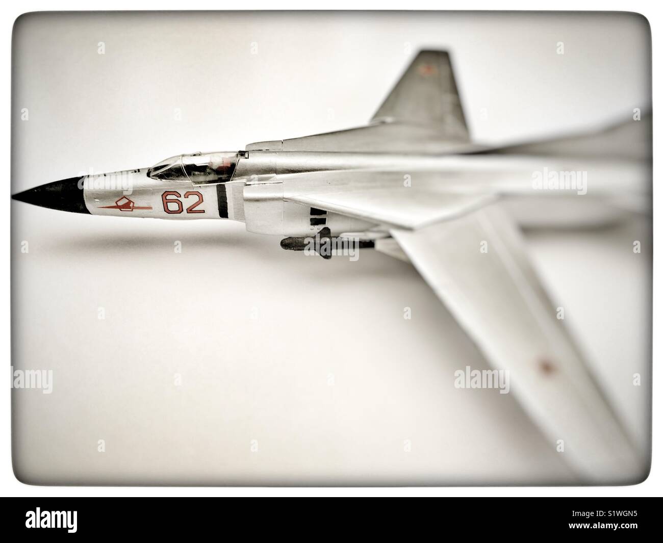 Swing-wing bomber Foto Stock