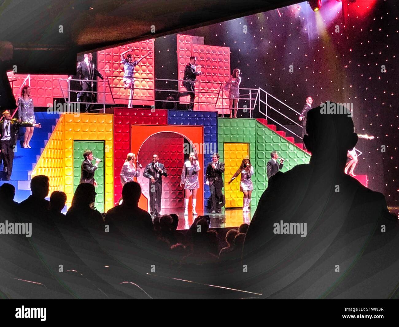 Nostalgica musicale degli anni sessanta. - Immagine stock catturata con smartphone