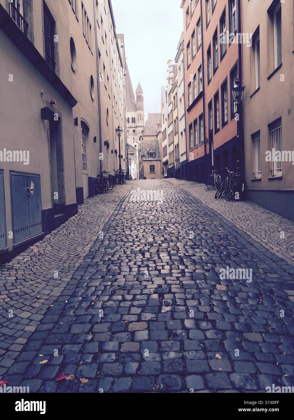 Penso che questo realmente catturare l'essenza di urbano Germania - sviluppato, ma ancora fedele alle sue radici Foto Stock