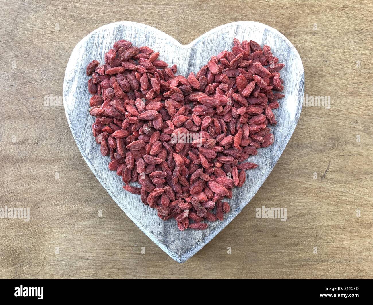 Amore goji bacche Foto Stock