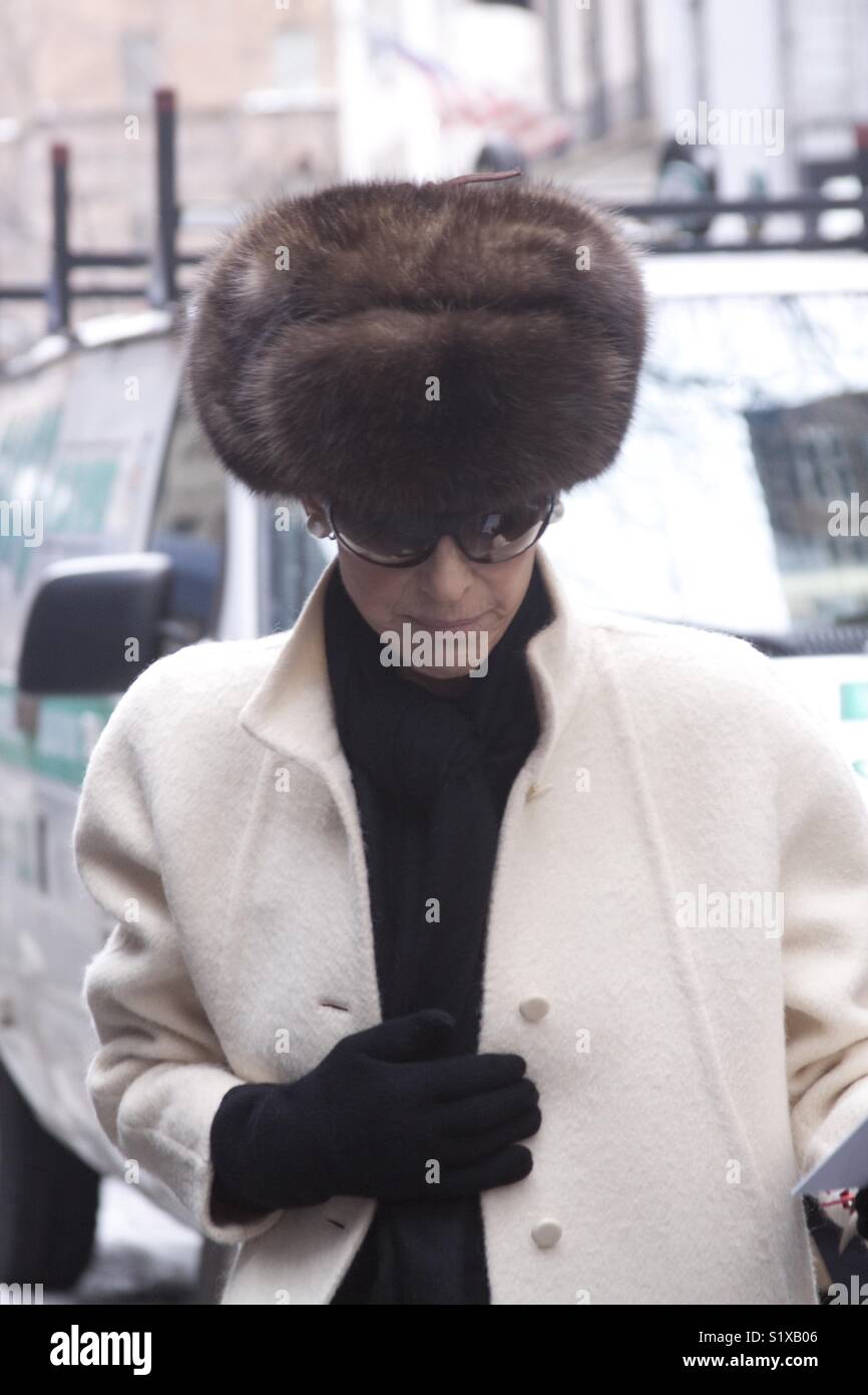 La Settimana della Moda di New York Foto Stock