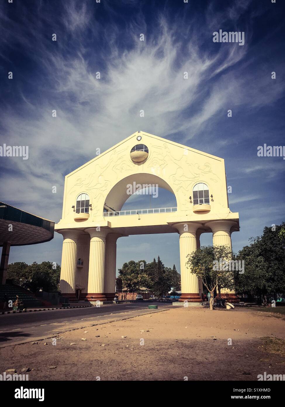 22 Arch, Banjul - capitale del Gambia Foto Stock