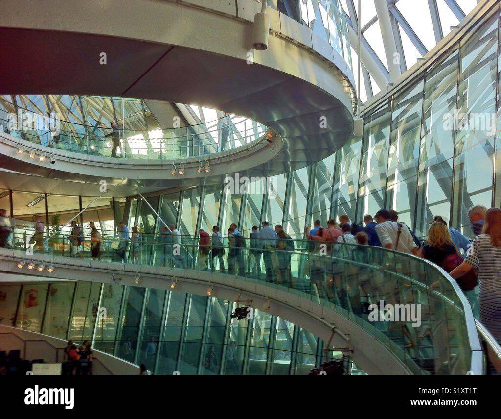 City Hall di Londra. Quarti di testa della Greater London Authority - Immagine stock catturata con smartphone