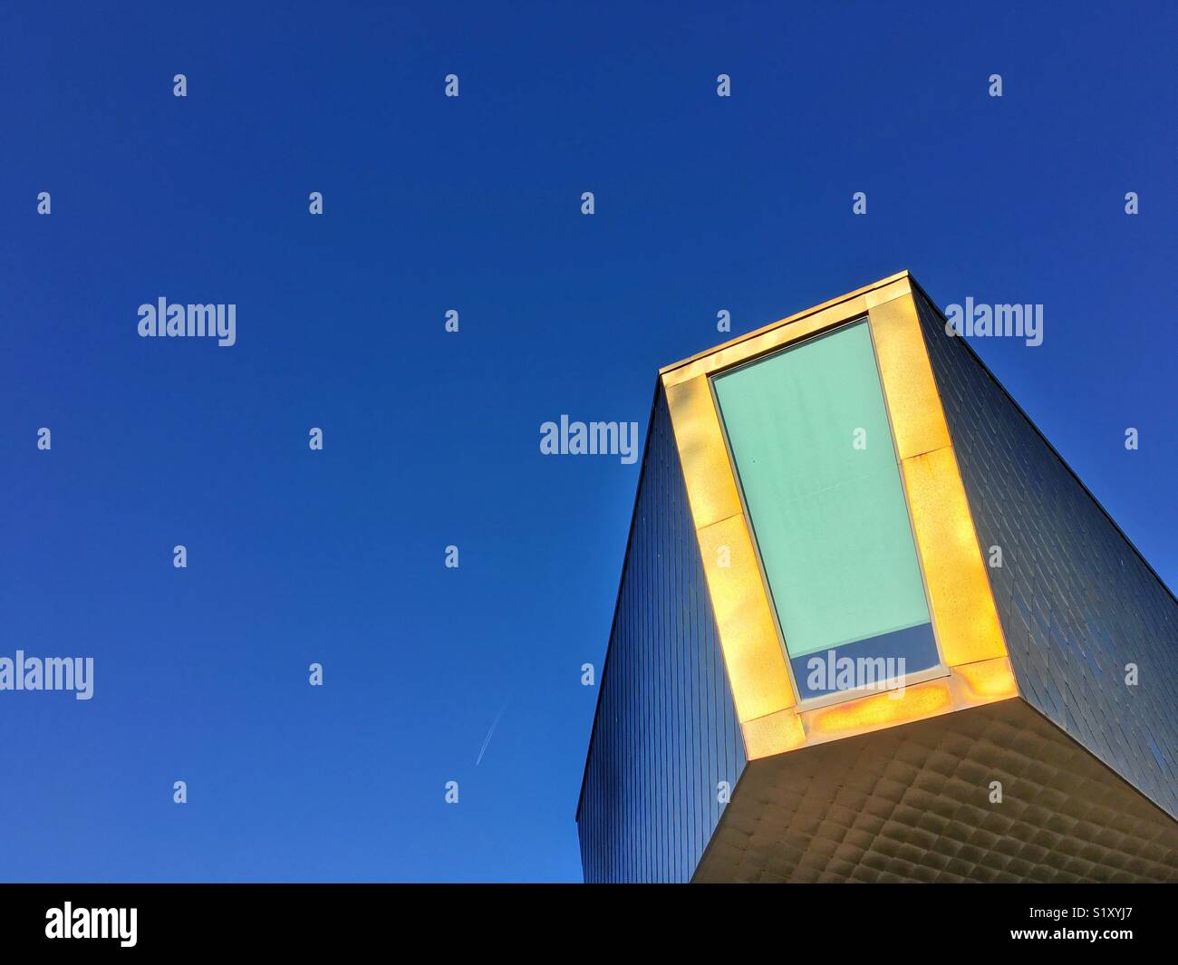 Nozze d'oro cappella sulla Promenade di Blackpool Foto Stock